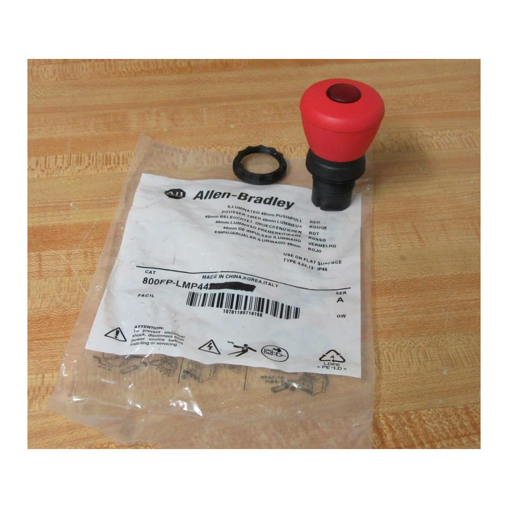 Allen Bradley 800FP-LMP44 Push-Pull 800FPLMP44