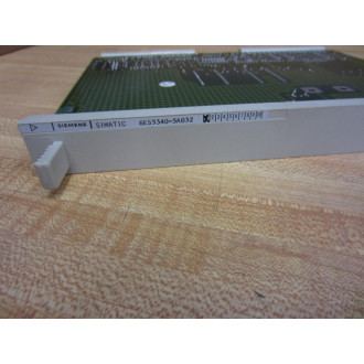 Siemens 6ES5-340-5AB32 Memory Module 6ES53405AB32