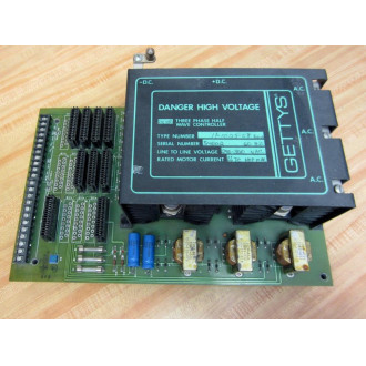 Gettys 11-1025-08 3PH Half Wave Controller 11102508 - Used