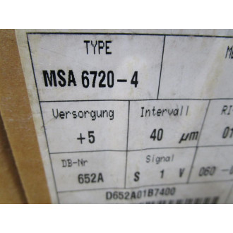 RSF Elektronik MSA-6720-4 Sensor MSA67204