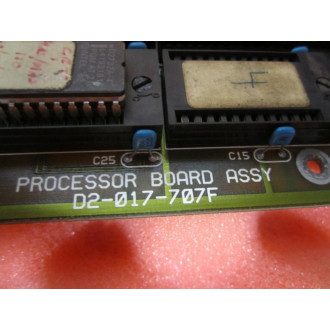 HPM D2-017-707F Processor Board Assy D2017707F - Used