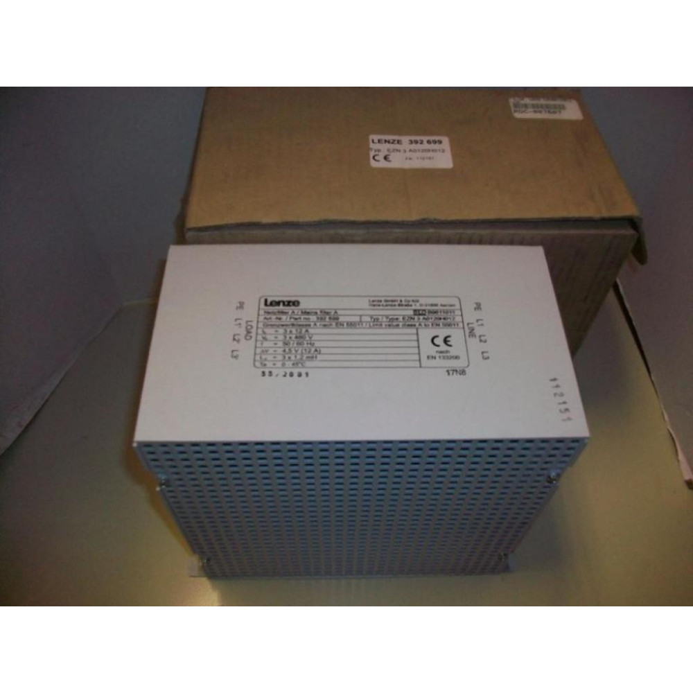 Lenze EZN3A0120H012 Supply And Feedback Module