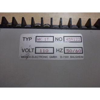 Middex Electronic WK-1T-110V WK-1T 110V WK1T-110V - Used