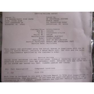 General Electric 531X211KLDABG1 Circuit Board By GE - Refurbished