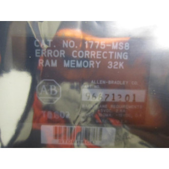 Allen Bradley 1775-MS8 Memory Module 1775MS8