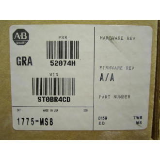 Allen Bradley 1775-MS8 Memory Module 1775MS8