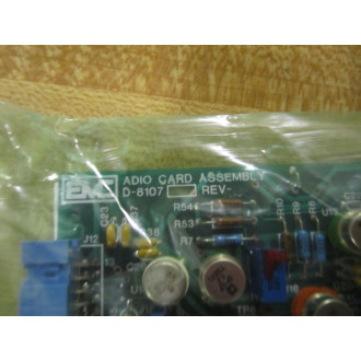 EMC D-8107 Control Card