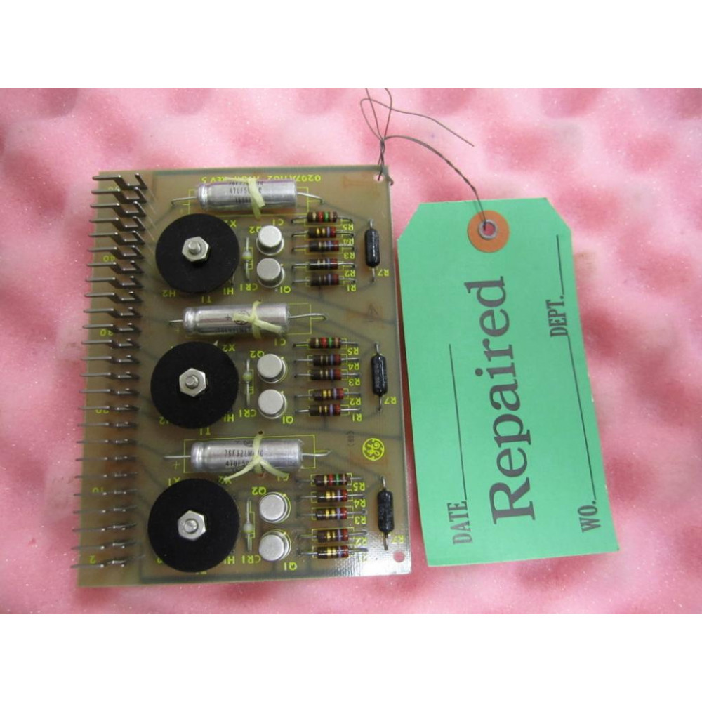 General Electric 0207A1102 TPAA1 Circuit Board - Refurbished