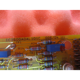 General Electric IC3600A0AL1D1C Amplifier Circuit Board - New No Box
