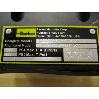 Parker D31DW4C4NJCL5675XB577 Valve D1VW4CNJCL5675XB577 - New No Box