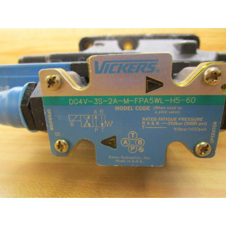 Vickers 02-357566 Valve DG5V-8-S-2A-E-M-FPA5WL-H-10 - New No Box