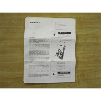 Siemens SCFD13 Starter - Used