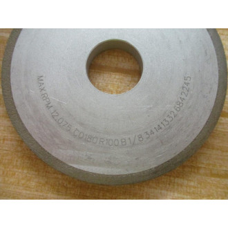 Radiac CD180R100B1 1A1 Grinding Wheel 34141332 (Pack of 3)