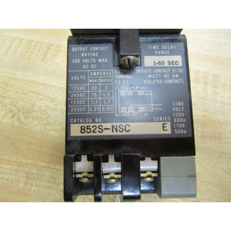 Allen Bradley 852S-NSC Timer - New No Box