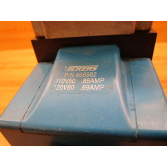 Vickers 02-119619 Pilot Valve 02119619 - Used