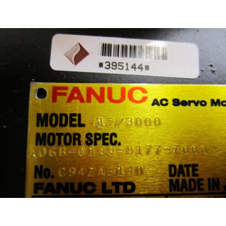 Fanuc A06B-0143-B177 Servo Motor Tested And Certified A06B-0143-B177-7000 - Used