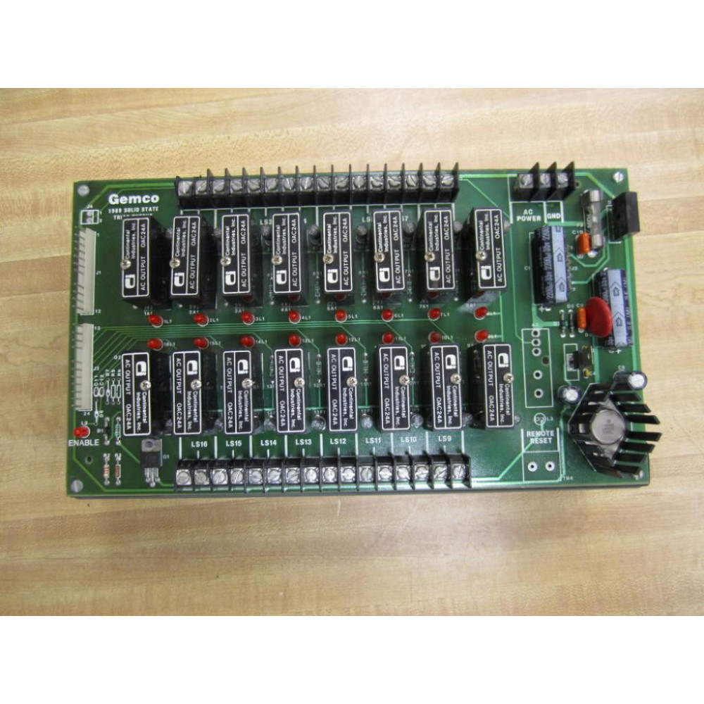 Gemco 1989-0-115-A-S Solid State Triac Module 1989-O-115-A-S 1 - Used