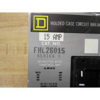 Square D FHL26015 Molded Case Circuit Breaker