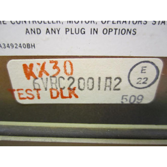 General Electric 6VFWC2100 Motor Control - New No Box