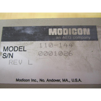 Modicon 110-144 PLS4 Power Supply - Used