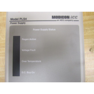 Modicon 110-144 PLS4 Power Supply - Used