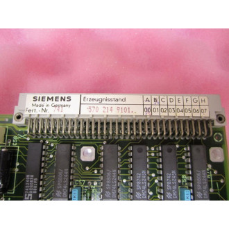 Siemens 6FX1-121-4BA01 Board 6FX11214BA01 PSI Services - Refurbished
