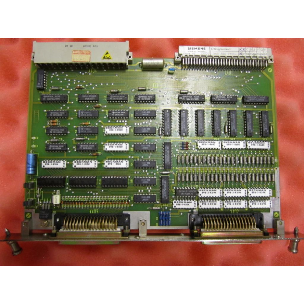 Siemens 6FX1-118-4AA01 Circuit Board 6FX11184AA01 - Used