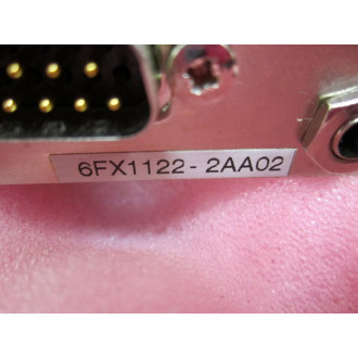 Siemens 6FX1-122-2AA02 Board 6FX11222AA02 - Used
