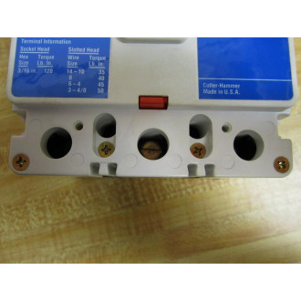 Cutler Hammer FDB3100 Eaton Circuit Breaker