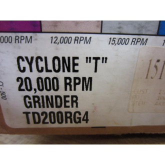 Ingersoll Rand TD200RG4 Ingersoll Rand TD200 Cyclone T Grinder