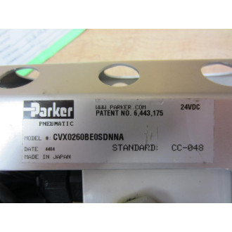 Parker CVX0260BE0SDNNA Estop Devicenet NPT - Parts Only