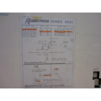 Robotron 580-2-0014-01 Series 8000 Welder Control - Refurbished