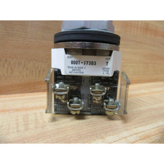 Allen Bradley 800T-J7303 Selector Switch W(2) 800T-XA - New No Box