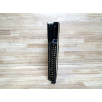 Mitsubishi AX11 Input Module Missing Side Panel & Screw Terminal - Used