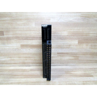 Mitsubishi AX11 Input Module Missing Side Panel & Screw Terminal - Used