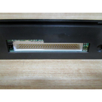 Mitsubishi AX11 Input Module Missing Side Panel & Screw Terminal - Used