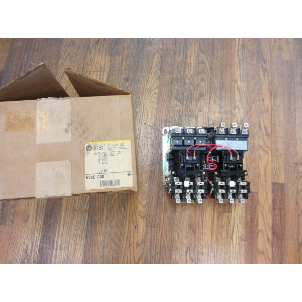 Allen Bradley 520E-DOD Multi-Speed Starter Series B 520E-D0D