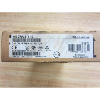 Schneider 140 CRA 211 10 Power Supply Sealed  140CRA21110
