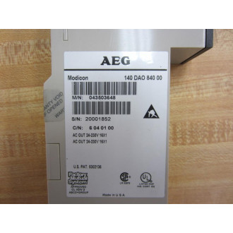 AEG 140 DAO 840 00 Schenider Modicon 140DAO84000 Module