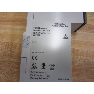 Schneider 140DDO84300 Output Module 140-DDO-843-00
