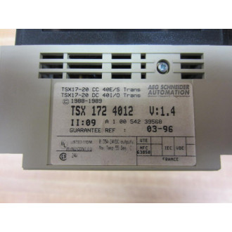 Telemecanique TSX-172-4012 Controller TSX1724012 - Used