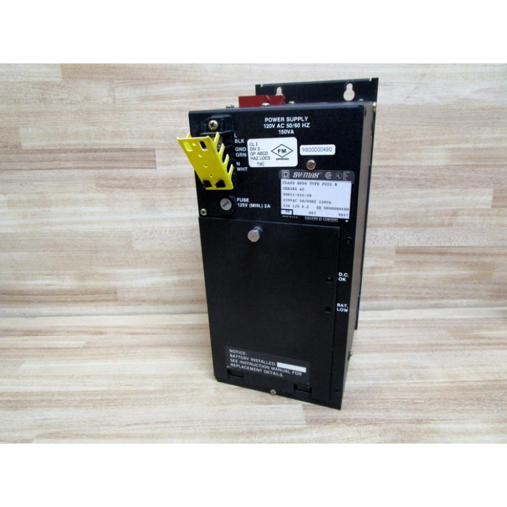 Square D 8030 PS21 R Power Supply 8030PS21R - Used