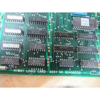 Honeywell 82408330-001 Hiway Logic Card 82408330001 - Used