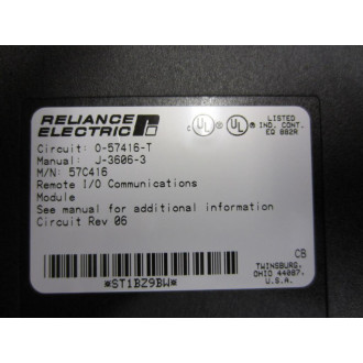 Reliance Electric 0-57C416-T Module O-57416-T - New No Box