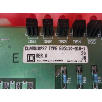 Square D 8997 EQ5110-M1B-1 Processor Board Ser A - Used
