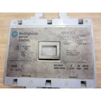 Westinghouse A201K3CA Contactor 5277C15G04 Model J - Refurbished