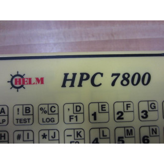 Helm HPC 7800 Operator Interface Without Key HPC7800 - Used