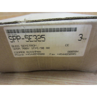 Bussmann SPP-5E325 Semitron Fuse SPP5E325 (Pack of 3)
