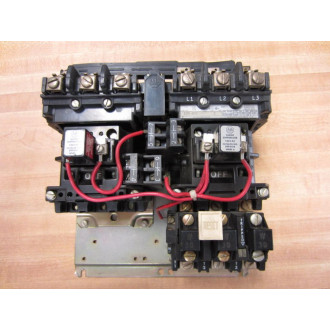 Allen Bradley 505-BOD Reversing Starter Ser C 505B0D Cracked Reset - Used