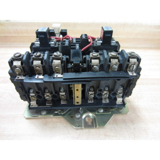 Allen Bradley 505-BOD Reversing Starter Ser C 505B0D Cracked Reset - Used